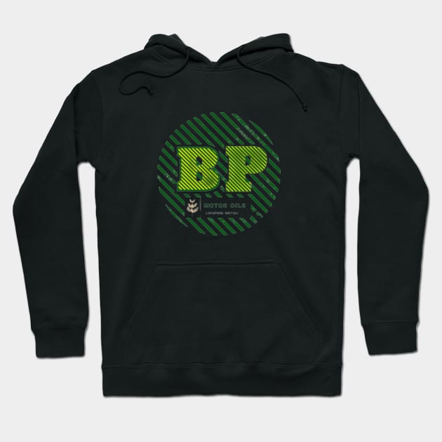 BP Logo Motor Oils Hoodie by KoumlisArt